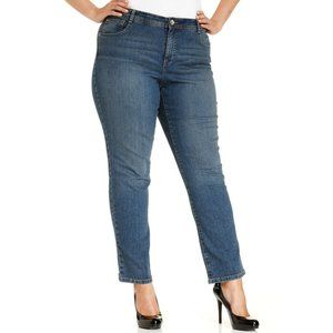 New Style & Co Plus Size Silm Leg Jeans